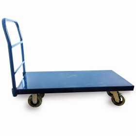CARRELLO CON PIANALE X-ROBUST A 4 RUOTE CON MANICO PIEGHEVOLE
