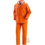 COMPLETO PVC BISPALMATO ARANCIO TG M L XL XXL XXXL 