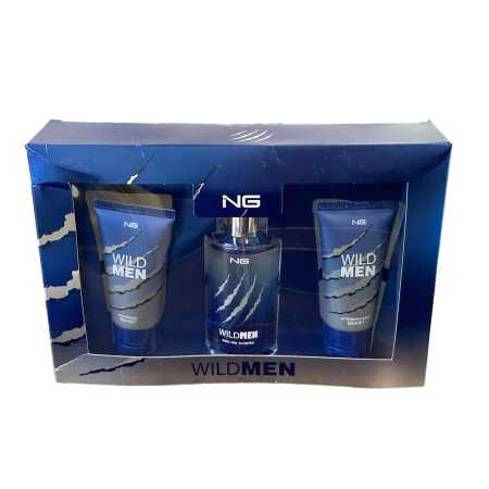 NG WILD MEN CONFEZIONE TRIS REGALO FROPUMO SHOWER GEL E AFTER