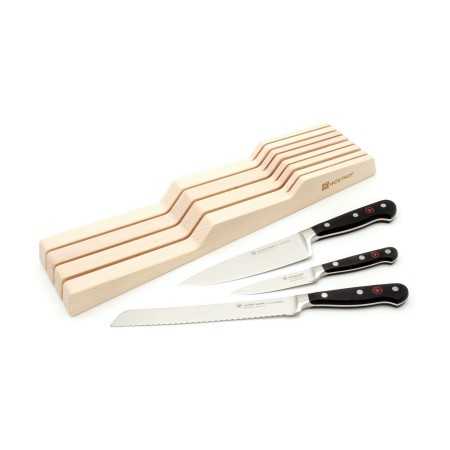 WUSTHOF CLASSIC SET 3 COLTELLI CON PORTACOLTELLI