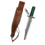 COLTELLO DI RAMBO 1 CON LAMA FISSA CON KIT DI SOPRAVVIVENZA