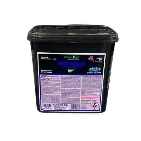 BRODIMAX VELENO PER TOPI FORTE PASTA GIRASOLE A BASE DI