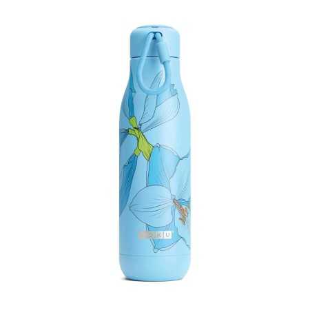 ZOKU Stainless Steel Bottle L Grande Bottiglia termica di colore Sky Lily ml. 750