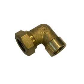 Gomito Bocchettone a 90 gradi con filetto F 22 x 3/4