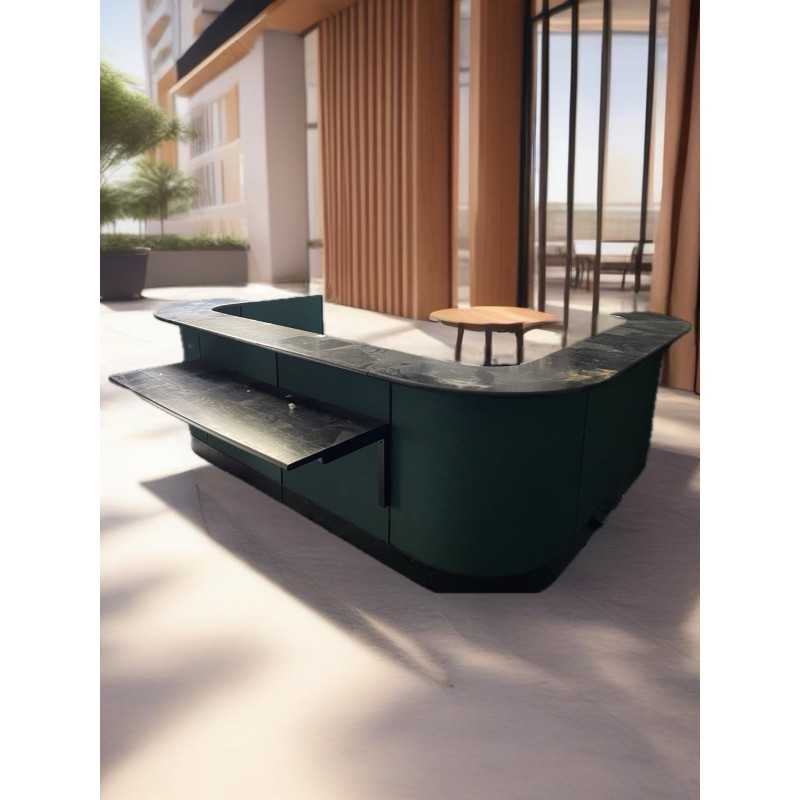 Gazebo Da Giardino Mt 3 X 4 - Copertura Verde - Senza Marca