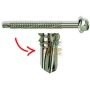 VITE KOVERVIT DX EDILIZIA AUTOPERFORANTI MM. 6,3 X 40
