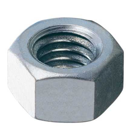 DADO ESAGONALE IN ACCIAIO ZINCATO UNI/5588 MM. 12