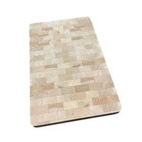 PANETTA TAGLIERE DI TESTA RETTANGOLARE IN LEGNO MASSELLO CM.45x27x2