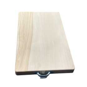 PANETTA TAGLIERE IN LEGNO DI FAGGIO CON MANIGLIA CM. 50x30x3