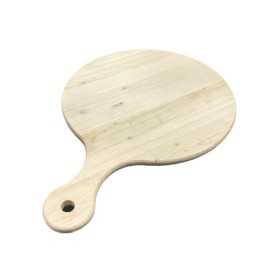 PANETTA TAGLIERE PER POLENTA IN LEGNO DI PINO SENZA COLTELLO CM. 25