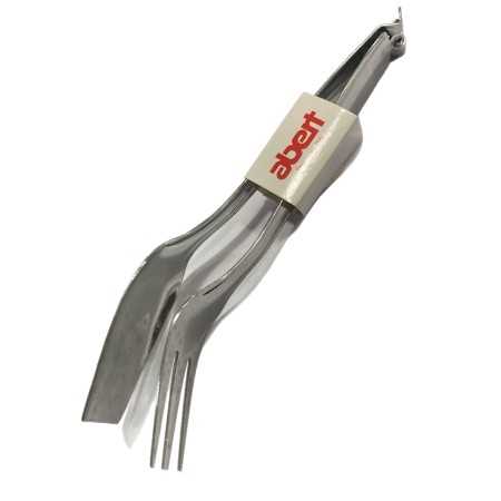 Abert pinza a Molla universale in acciaop inox 18/crL.cm. 23,5