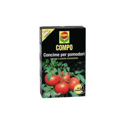 COMPO FERTILIZER FOR TOMATOES WITH GUANO KG. 1