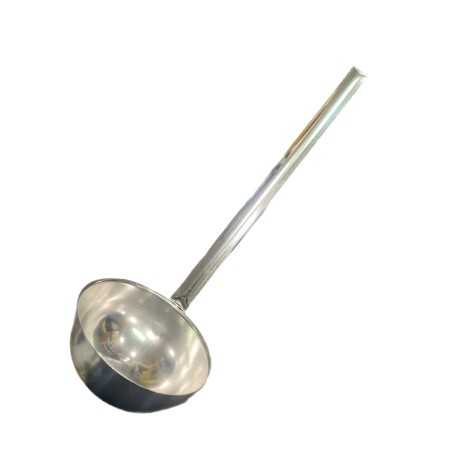 LADLE WITH WELDED STAINLESS STEEL HANDLE CM. 20