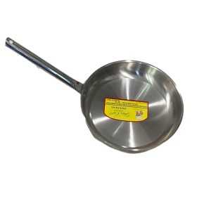 COUNTERSUNK CATERING PAN RIVETED HANDLE WITH INDUCTION BOTTOM CM. 32