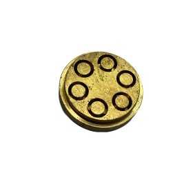 BRASS MACCHERONCINI PLATE FOR PASTA PRESS MM. 8