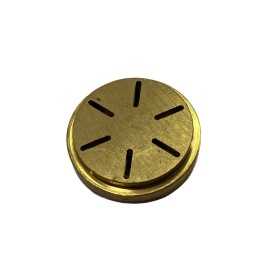 BRASS TAGLIATELLE PLATE FOR PASTA PRESS MM. 8