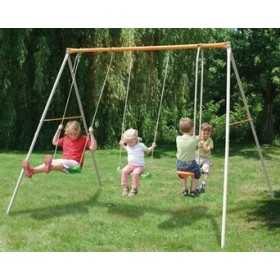 SWING WITH 4 SEATS AND WITH CAROUSEL SWING