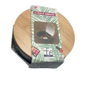 FERIDRAS ORGANIZER CON SPECCHIO LINEA SMACK GRIGIO DIAM. 15x5cm.