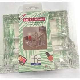 FERIDRAS ORGANIZER LINEA SMACK IN ABS TRASPARENTE DIAM. 15x12x10cm.