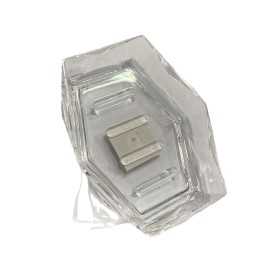 FERIDRAS PORTA SAPONE LINEA DIAMANTE IN ABS TRASPARENTE