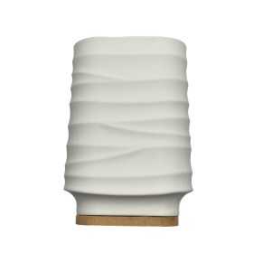 FERIDRAS PORTA SPAZZOLINO LINEA ALABAMA IBS PLASTICA E BAMBOO BIANCO