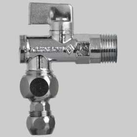 BUGATTI RUBINETTO FILTRO STTOLAVABO 775 A SFERA CON SNODO