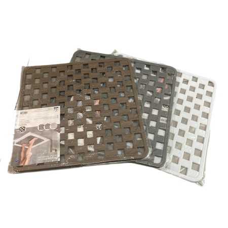 PEDANA DOCCIA COLORI ASSORTITI BIANCO BLU GRIGIO CM. 50x50x3