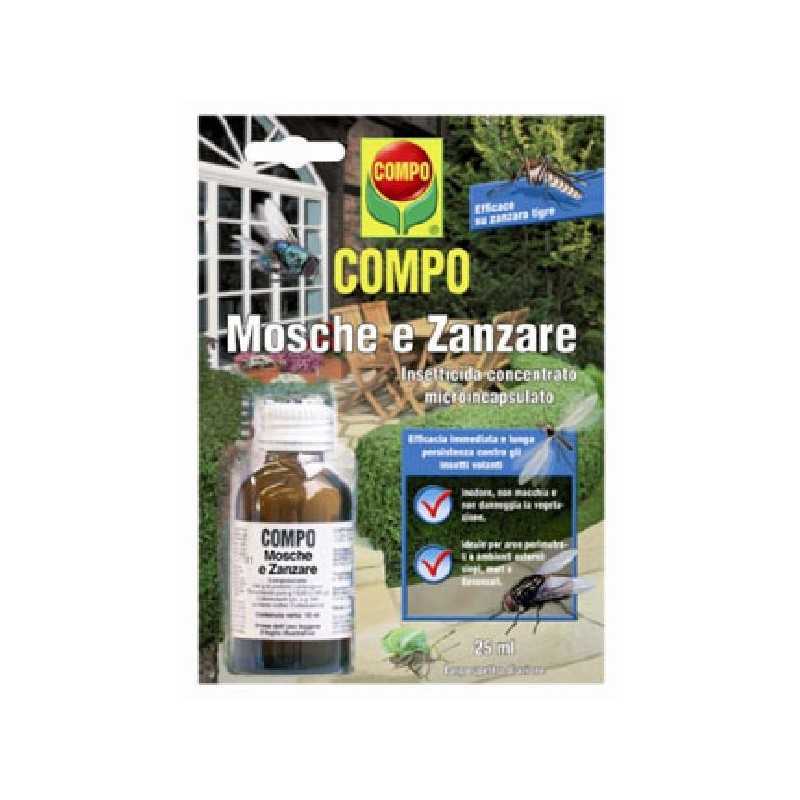 COMPO INSECTICIDE CONCENTRATED FOR Flies and Mosquitoes Draker 10.2 ML. 25