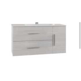 BASE SOSPESA SERENA cm 100 BIANCO ROCK 55136