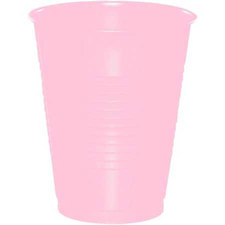 CLENDY COLOR ROSA BICCHIERI RIUTILIZZABILI 50 PEZZI 200CC