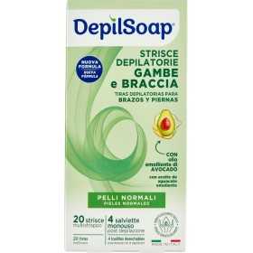 DEPILSOAP STRISCE DEPILATORIE CORPO PELLI NORMALI PZ. 20