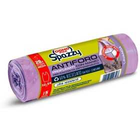 DOMOPAK SPAZZY SACCO PATTUMIERA ANTIFORO CON MANICI LAVANDA LT.
