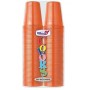DOPLA COLORS BICCHIERI PLASTICA ARANCIO 200CC 2X50PZ