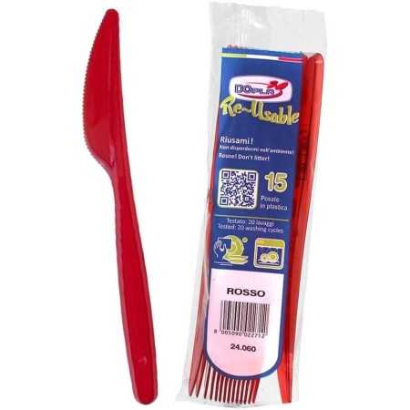 DOPLA NATALE ROSSO COLTELLI PZ. 15