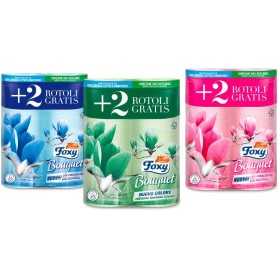 FOXY BOUQUET CARTA IGIENICA PROFUMATA 4+2 ROTOLI GRATIS