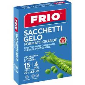 FRIO SACCHETTI GELO FORMATO GRANDE 15 PEZZI