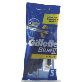 GILLETTE BLUE II RASOIO SLALOM 5 PZ.