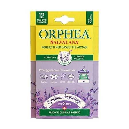 ORPHEA SALVALANA PER CASSETTI E ARMADI LAVANDA 12 FOGLIETTI