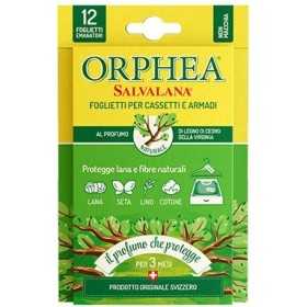 ORPHEA SALVALANA PER CASSETTI E ARMADI LEGNO DI CEDRO 12 FOGLIETTI