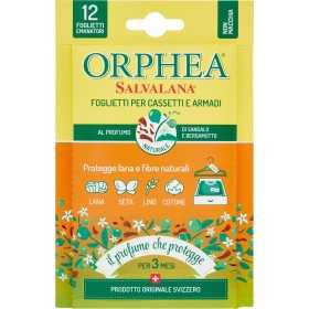 ORPHEA SALVALANA PER CASSETTI E ARMADI SANDALO E BERGAMOTTO 12 FOGLIETTI
