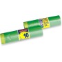 PETERPANPLAST SACCHI NETTEZZA PROFUMATI CON TIRETTO VERDE CM.