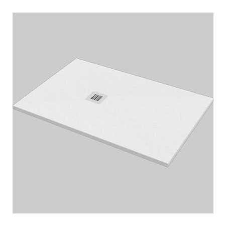 PIATTO DOCCIA RETTANGOLARE EFFETTO PIETRA BIANCO cm. 70x90