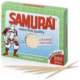 SAMURAI CONFEZIONE STUZZICADENTI PZ. 200
