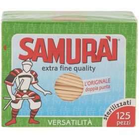 SAMURAI STUZZICADENTI TRIS 3X125 PEZZI
