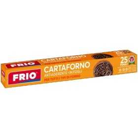 FRIO FOGLI CARTA FORNO 25 FOGLI CM. 33x38
