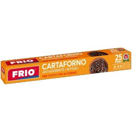 FRIO FOGLI CARTA FORNO 25 FOGLI CM. 33x38