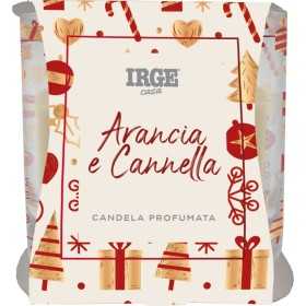 IRGE CANDELA PROFUMATA NATALIZIA ARANCIA E CANNELLA 70GR
