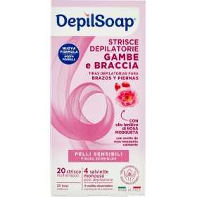 DEPILSOAP STRISCE DEPILATORIE CORPO PELLI DELICATE 20PZ