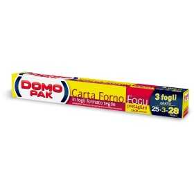 DOMOPAK CARTA FORNO FOGLI PRETAGLIATI 28 FOGLI