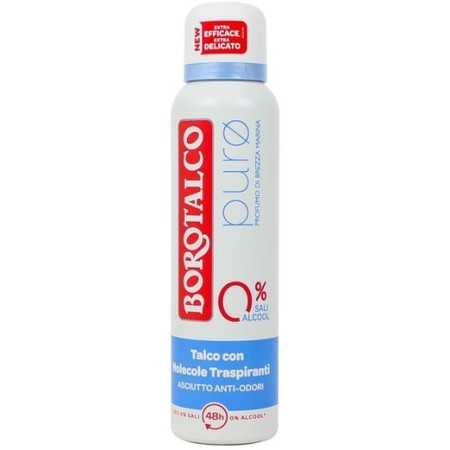 BOROTALCO DEODORANTE PURO PROFUMO DI BREZZA MARINA 150ML